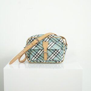 Burberry Blue Label Nova Check Nylon Shoulder Bag
